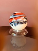 Uniek Murano swirl lamp