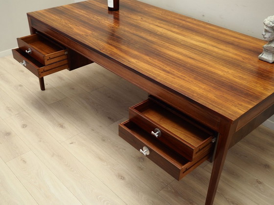 Image 1 of Diplomate rosewood desk, Danish design, 1970s, designer: Finn Juhl, manufacturer: France & Son