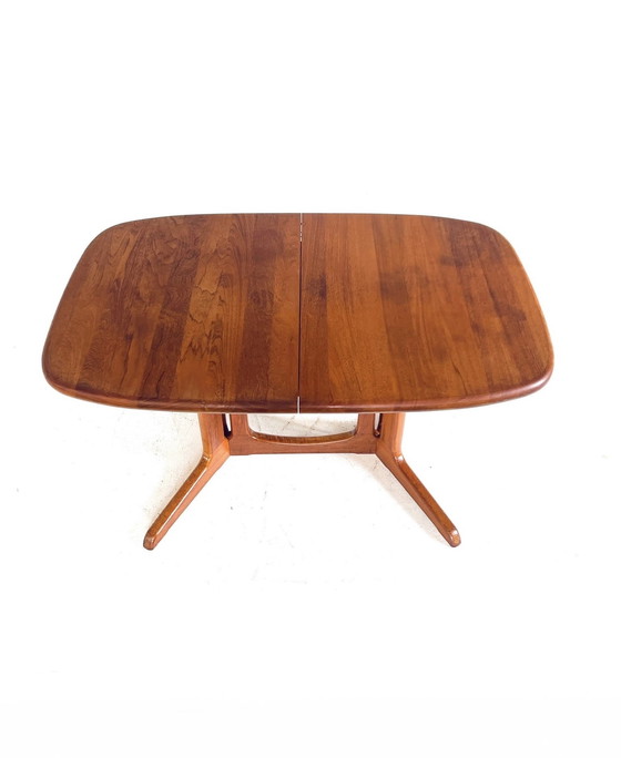 Image 1 of Table de salle à manger extensible vintage, Glostrup Møbelfabrik '70