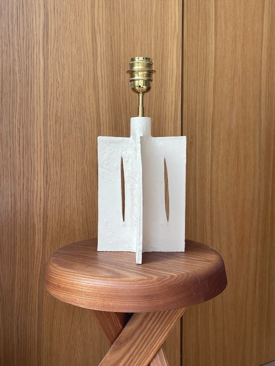 Image 1 of French Contemporary Ceramic Lamp, "L 04" by Renzo Maar