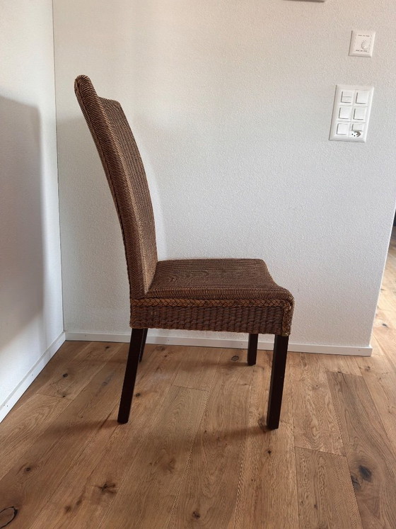 6 sedie da pranzo originali Loom Furniture – Legno, Vimini (photo 2 of 5)