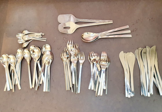 Image 1 of Set di posate Alessi Columbina (8+ persone)