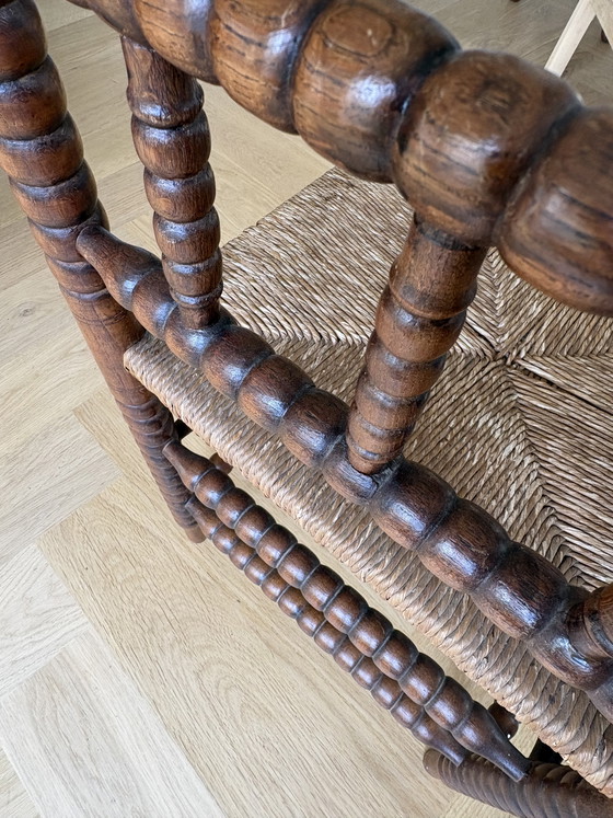 Image 1 of Bobbin corner chair