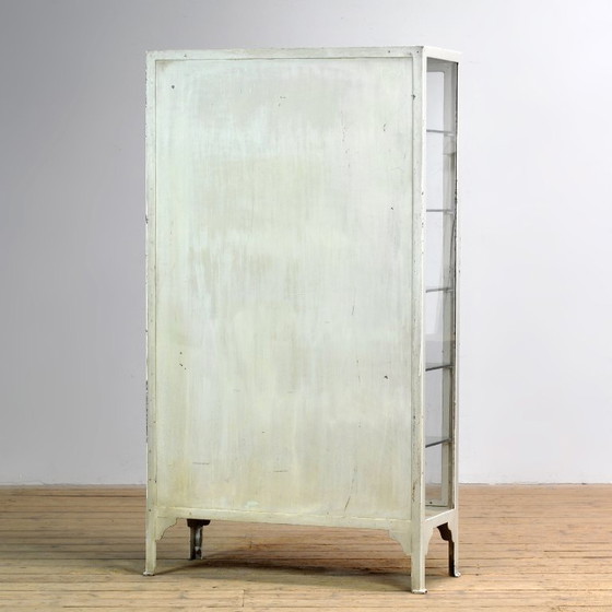 Image 1 of Iron medical cabinet, 1930s