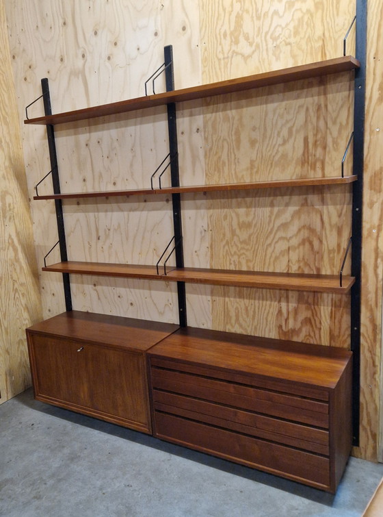 Image 1 of Poul Cadovius modular wall rack wall cabinet