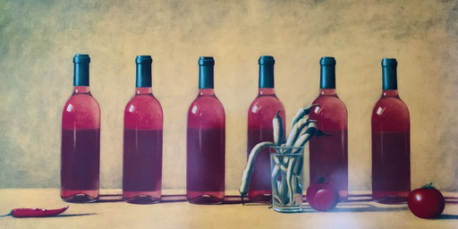 Andreas Scholz: “Rosé e pomodori”.