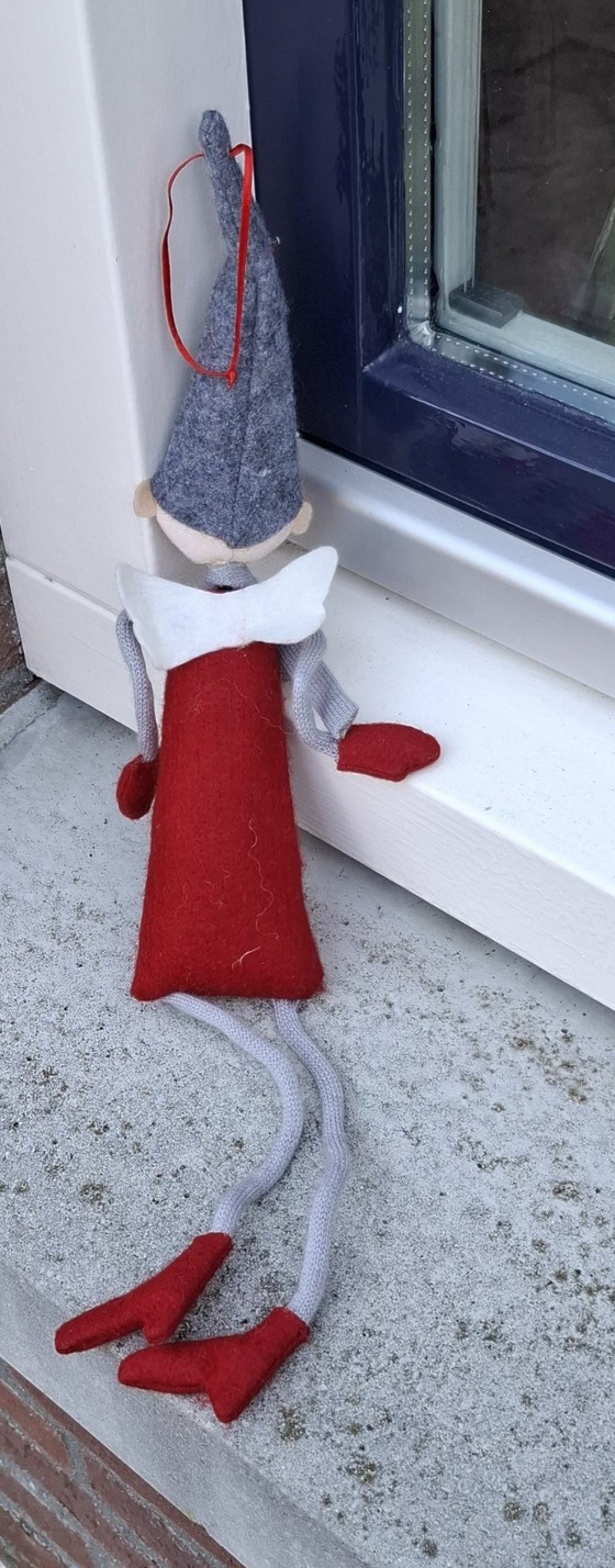 Muñeco elfo de Navidad decorativo hecho a mano.🎄 – Objetos decorativos, Algodón (photo 9 of 11)