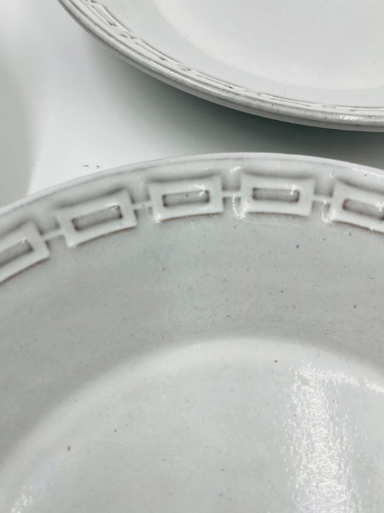 Image 1 of Set di 4 piatti fondi Karl Leutner Ceramano Epsilon