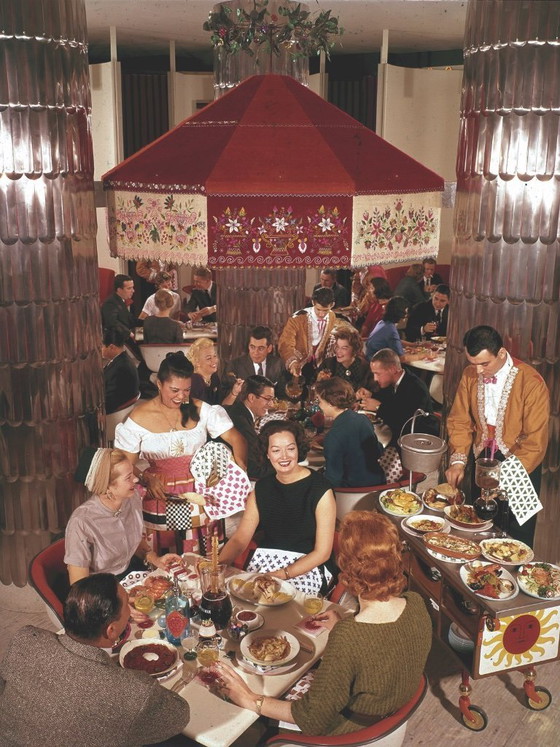 Image 1 of Herman Miller La Fonda (del Sol, for Alexander Girard) 4 x