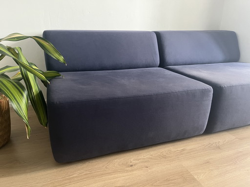 Softline NOA Bank Blau 2 Delen