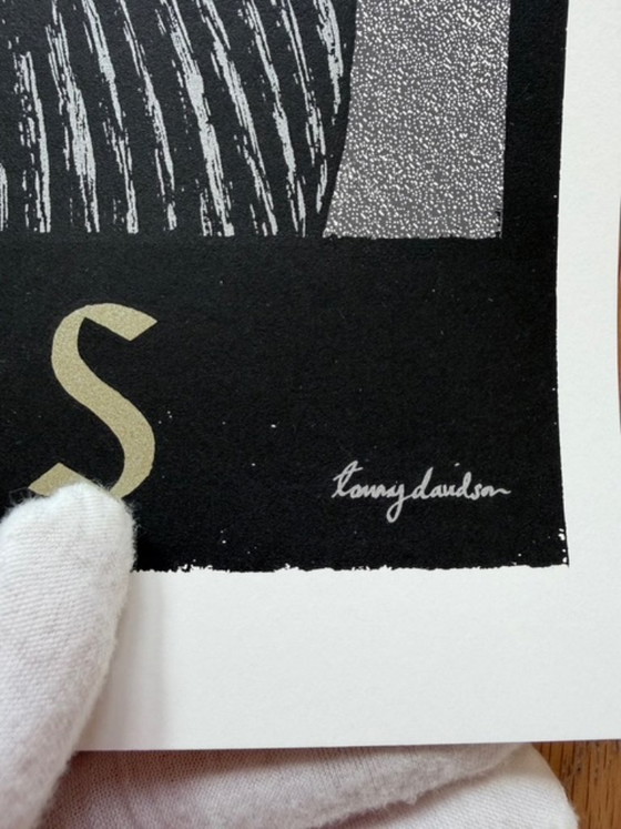 Image 1 of Foo Fighters, Bern-poster door Tommy Davidson-Hawley – handgedrukte 4-kleuren zeefdruk, UK