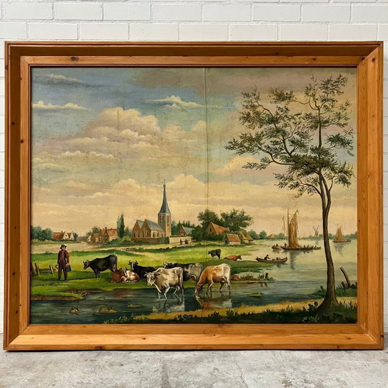 Image 1 of Grand panneau ancien