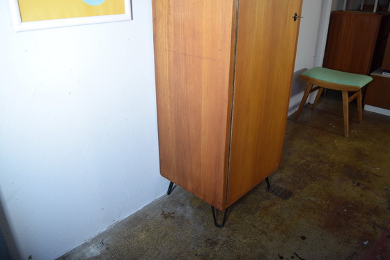 Image 1 of Armadio vintage anni '50, credenza alta, cassettiera, metà secolo