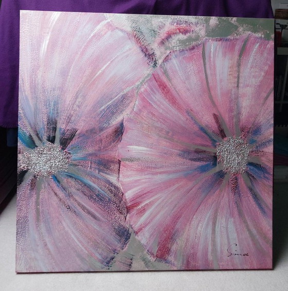 Opera d'arte: Fiore con rilievo – Dipinti e disegni, Tela (photo 5 of 5)