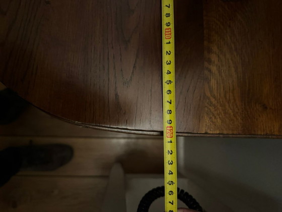 Image 1 of OAK SIDETABLE folding table - dining table WALL TABLE EICHHOLTZ