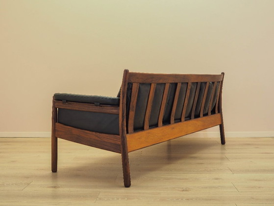 Three-Seater Sofa by Gunnar Myrstrand for Källemo, Rosewood and Leather, 1960s – 3-5 seaters (photo 5 of 24)