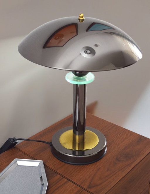 Electric table lamp, mushroom lamp