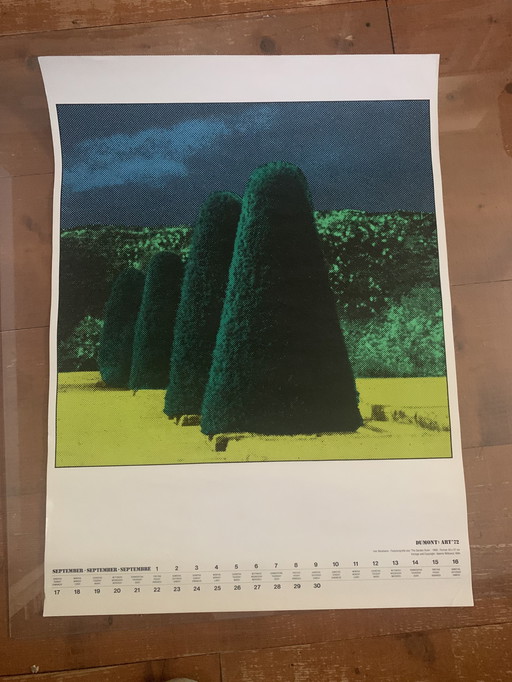 16 Lithos von 1970-71-72 aus dem berühmten Dumont Art kalender