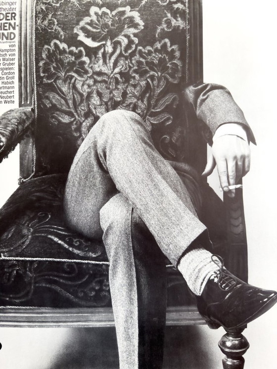 Image 1 of 🖤 Der Menschenfreund – c. 1972 – Original A1 Poster von F+R Grindler | Siebdruck | 84 × 59 cm | Deutschland