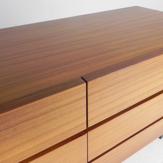 Image 1 of Kommode aus der Mitte des 20. Jahrhunderts mit 6 Schubladen im Stil von Musterring, 1960er Jahre