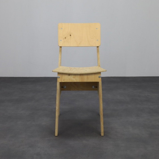 Image 1 of Crisisstoel van Piet Hein Eek, jaren negentig