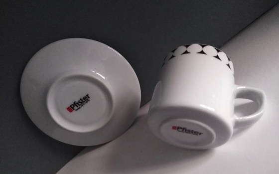 Image 1 of 11x Graf von Hennenerg/Pfister Zeitgenössische Designer/Postmoderne Moderne Kaffeetassen-Set