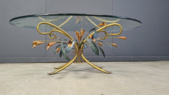 Image 1 of Florentine coffee table in the manner of Hans Kögl, 1970s