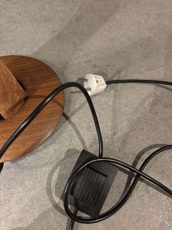 Image 1 of Danisch design teakhouten lamp 