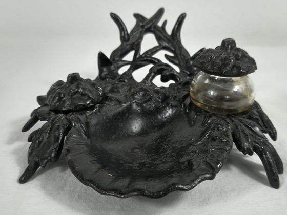 Image 1 of Antique Art Nouveau Inkstand - E.G. Zimmermann