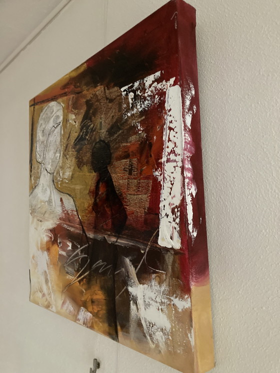 Image 1 of 2x obras de arte Dario Bosa 60x60 cm