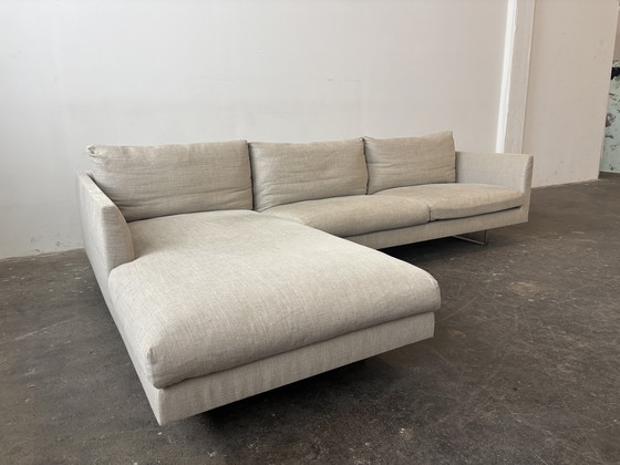 Image 1 of Montis Axel designer sofa couch fabric gray top condition!