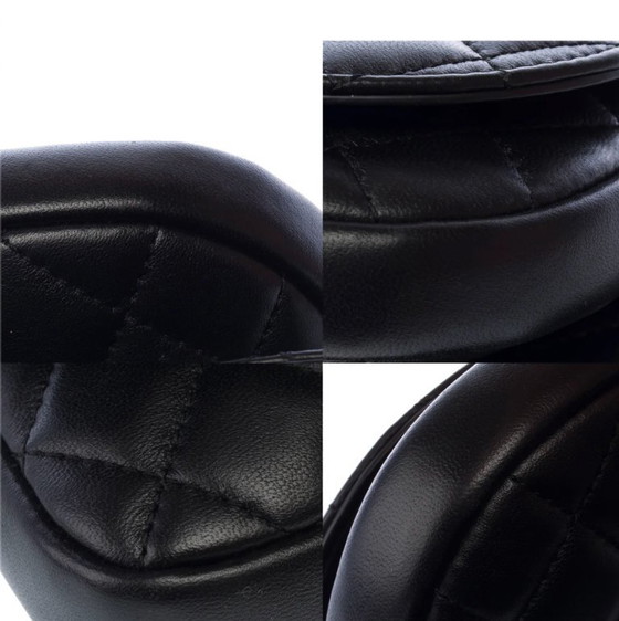 Image 1 of Borsa CHANEL Side Pack in pelle nera - 103216