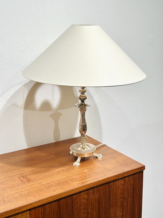 Image 1 of Lampe de table baroque vintage