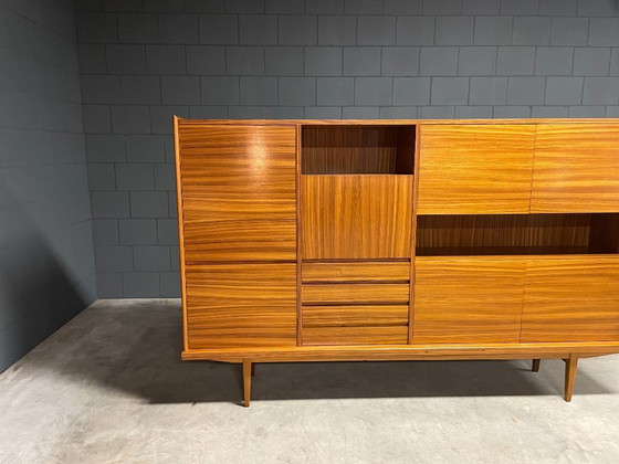 Image 1 of Vintage XL highboard - walnut - 1960s