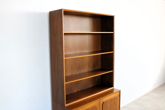 Image 1 of 1x libreria svedese vintage con spazio di archiviazione