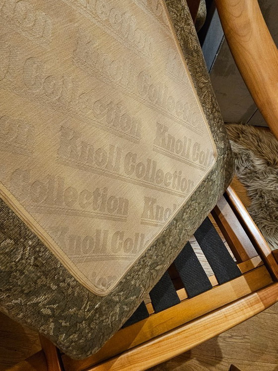 Image 1 of Mid-Century Design-Ikonen: Komplettes 4-teiliges Set - 2 Knoll Collection Sessel, 1 Sofa 3er & Couchtisch in gutem Zustand