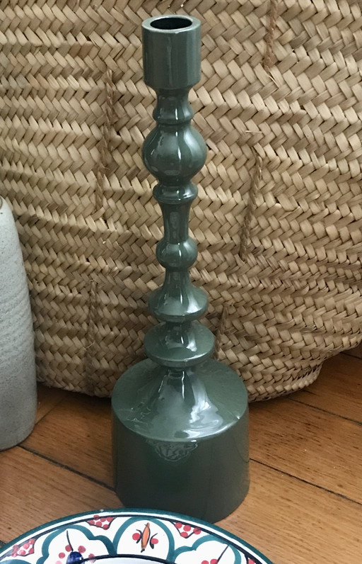 Minimalist Waveform Candleholder