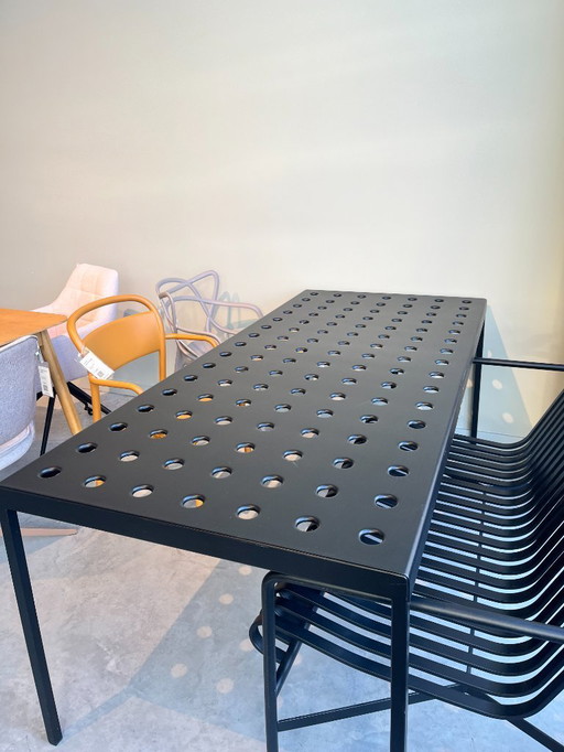 Tavolo da giardino HAY Balcony, Antracite, 190x87 cm