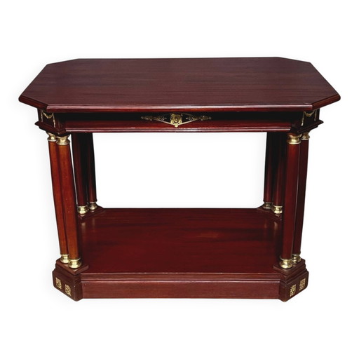 Klassieke guéridon middentafel in Empire-stijl. – bijzettafels