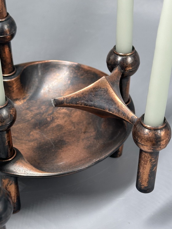 Image 1 of Ensemble de bougeoirs Nagel style moderne du milieu du siècle, années 1960