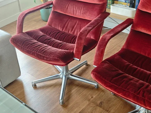 Set of Two Lounge Chairs by Geoffrey Harcourt for Artifort