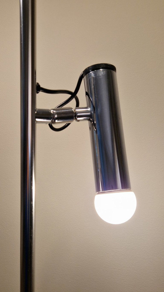 Image 1 of Vintage floor lamp, Luci Milano P393, Italian design, 3 spotlights, chrome, 1970s