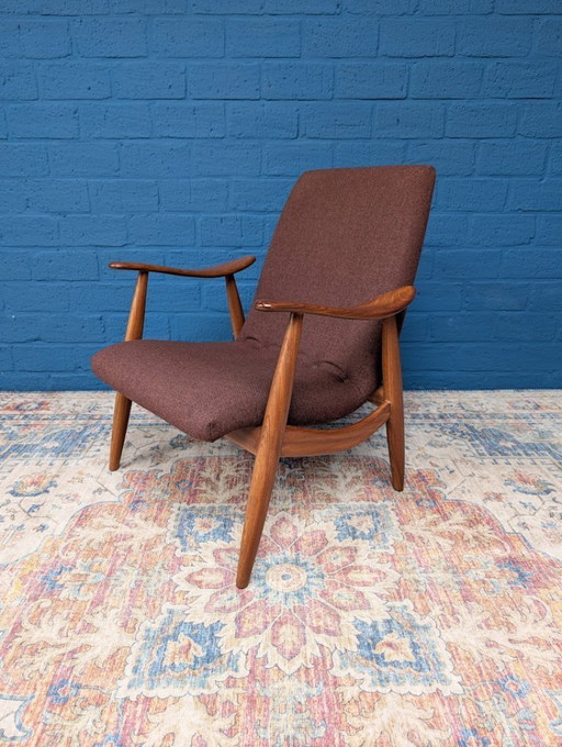 Poltrona vintage, Louis van Teeffelen per Wébé, anni '60