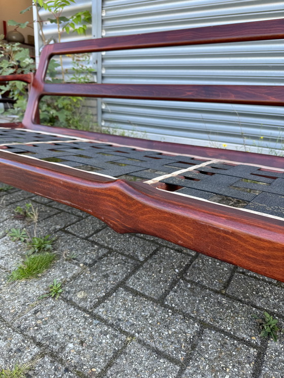 Image 1 of Divano vintage a 3 posti in teak (rivestire i cuscini)