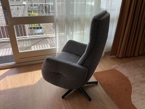 2 De Toekomst relax fauteuils 1x medium en 1x XL – Verstelbare relaxstoel, Leather, Metal (photo 7 of 12)