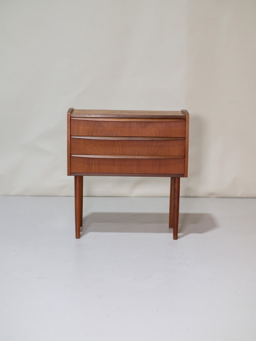 Dresser Nightstand Vintage Danish Teak