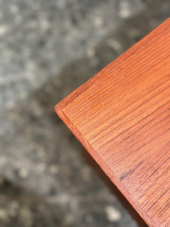 Image 1 of Bureau vintage danois en teck, milieu du siècle