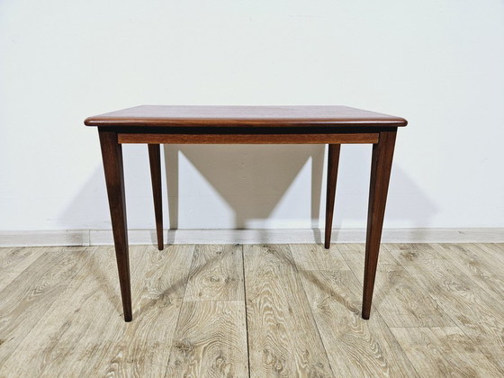 Table d'appoint danoise en teck, années 1960 – Tables d'appoint (photo 7 of 13)