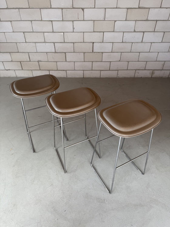 Image 1 of 3x  Cappellini Hi Pad kruk by Jasper Morrison