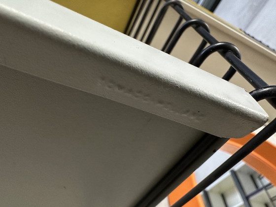 Image 1 of Vintage wandrek + desk Tomado incl. spiegel, kruk, boekensteunen